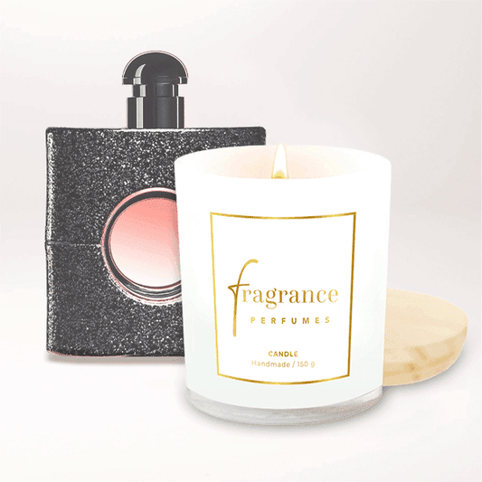 Inspirowany przez YSL Black Opium - Świeca zapachowa