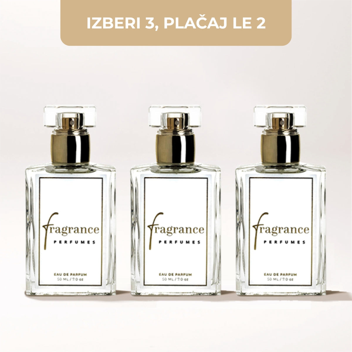 Zestaw bestsellerów damskich (3x50ml)